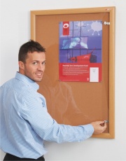 Wooden Lockable Notice Boards